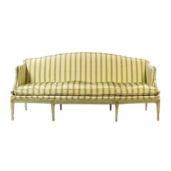 19th Century Italian Neoclassical Sofa with Painted Decoration