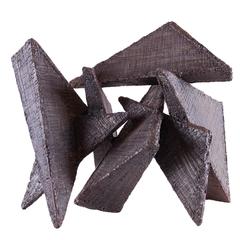 "Seven x Three" a Torch Cut Steel Abstract Assemblage by Joey Vaiasuso