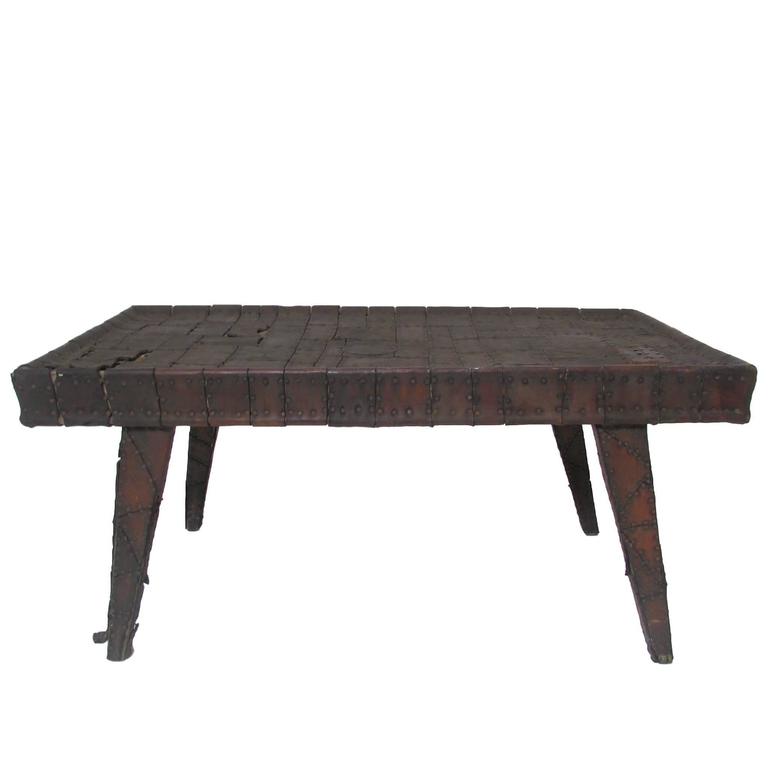 Vintage Patchwork Lace Shape Coffee Table Set of 2