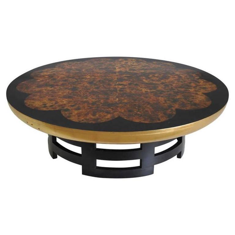 Muller and Barringer for Kittinger 'Lotus' Coffee Table For Sale at 1stdibs