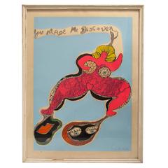 ""Tu m'as fait découvrir"" par Niki de Saint Phalle