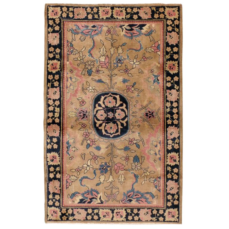 Antique Indian Lahore Rug For Sale at 1stdibs