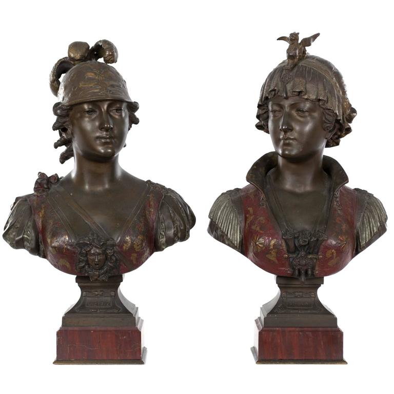 Minerva and Aphrodite Sculptures at 1stdibs
