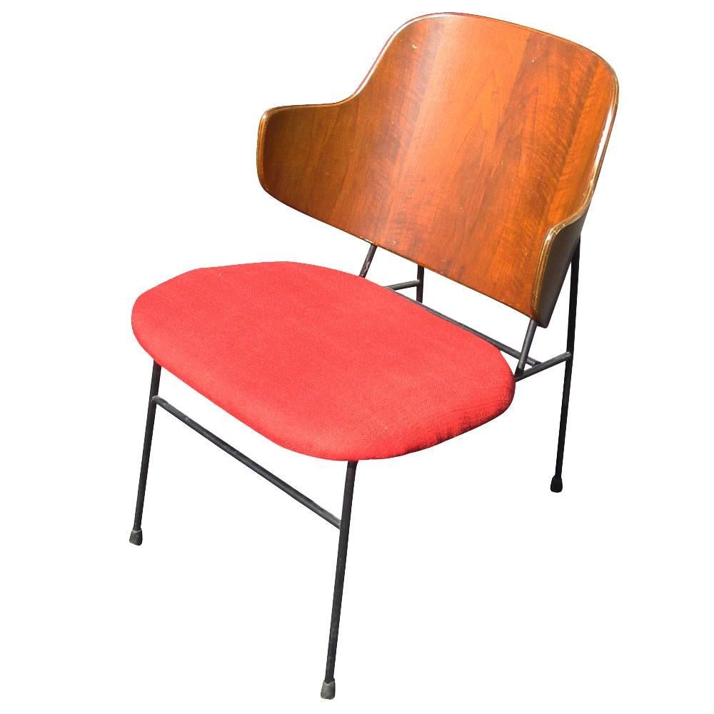 Vintage Midcentury Ib Kofod-Larsen Penguin Chair