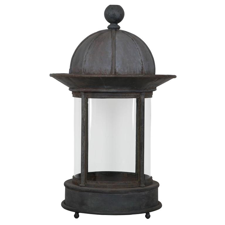 Large Dome Topped Lantern at 1stDibs