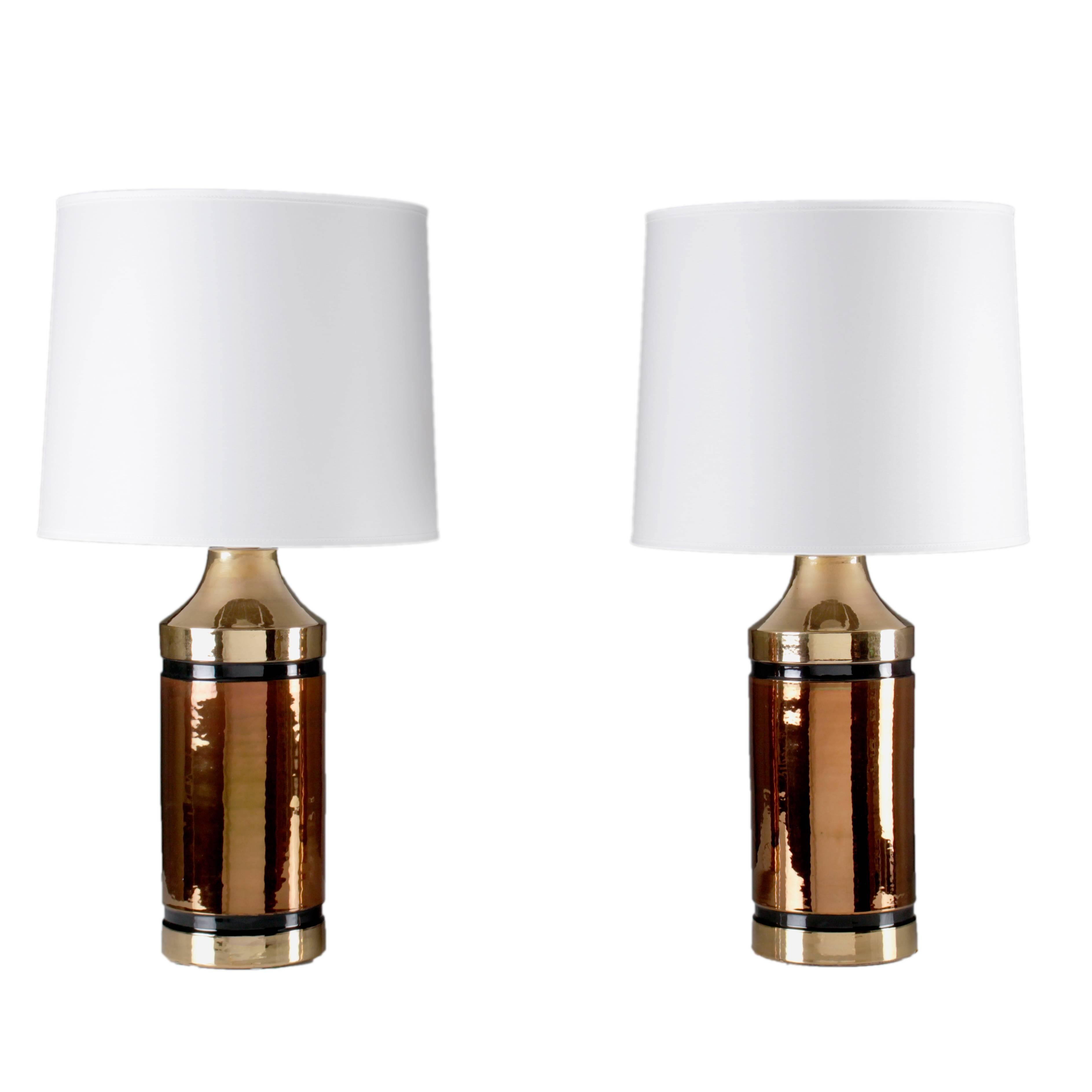 Pair of Table Lamps by Bitossi