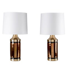 Vintage Pair of Table Lamps by Bitossi