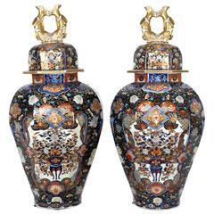 Pair of Imari Vases from the Estate of FDR