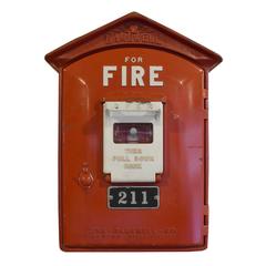 Antique American Fire Alarm Box