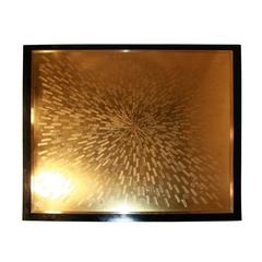 Coffee Table Etched Brass by Maud, 1984 6