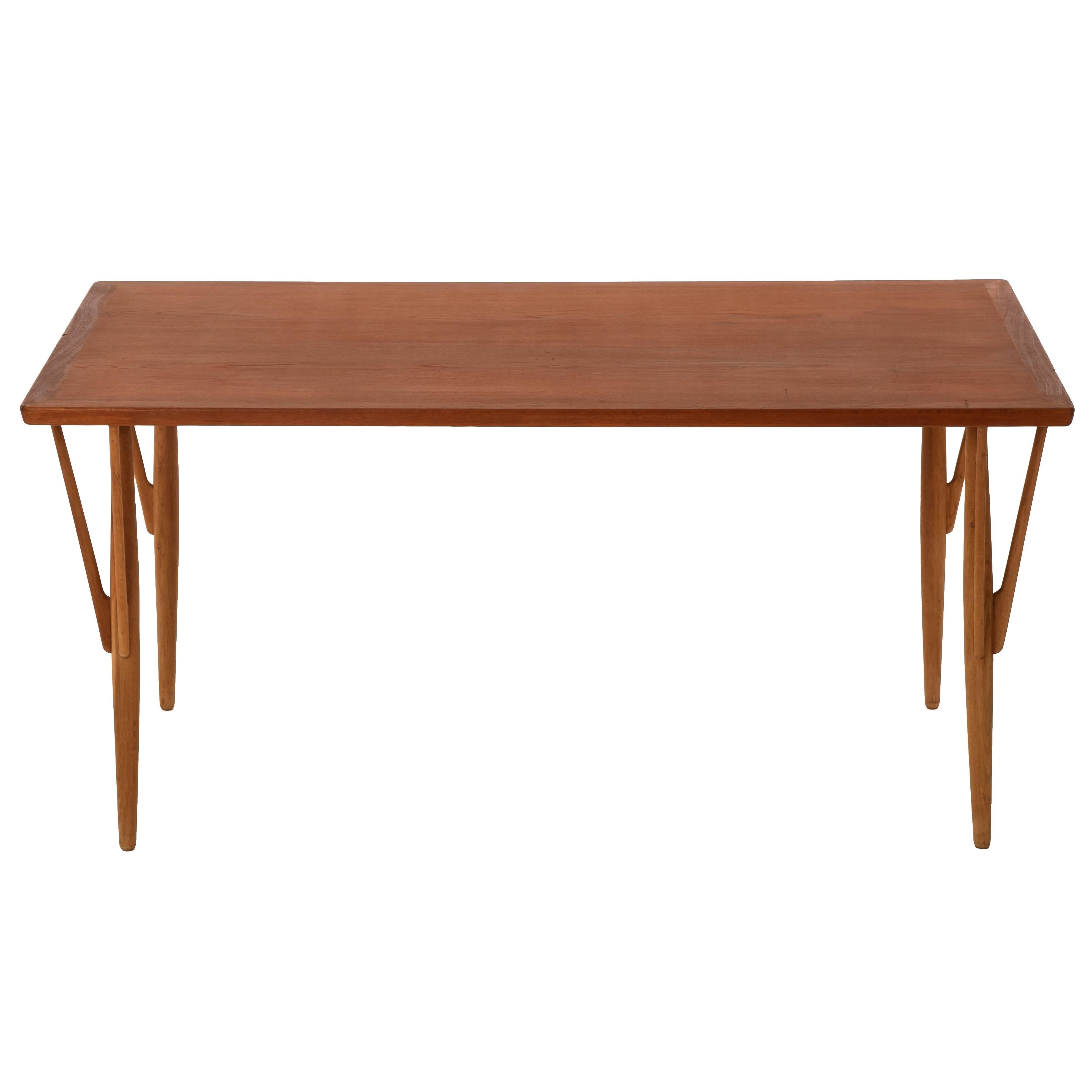 Danish Modern Organic Dining Table by Hans J. Wegner