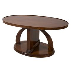 Swedish Art Deco Period Mahogany Coffee Table or Occasional Table, circa 1930 11