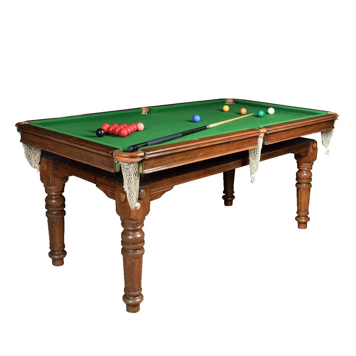 E J Riley of Accrinton Snooker/ Dining Table 