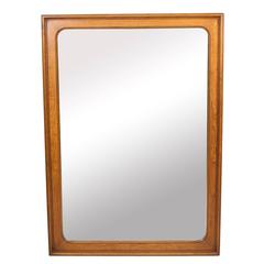 1960s Maple Frame Mirror