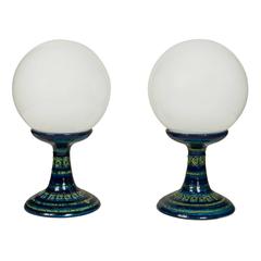Rimini Table Lamps by Aldo Londi for Bitossi
