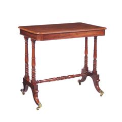 Regency Mahogany Occasional Table