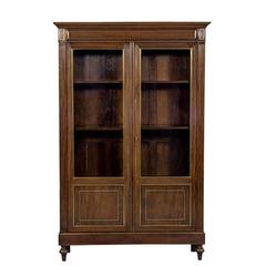 19th Century French Louis Philippe Bibliothèque Cabinet