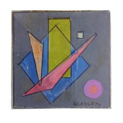 Ralph Scarlett Untitled Geometric Abstract 10