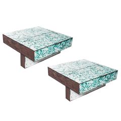 Kwangho Lee Pair of Low End Tables