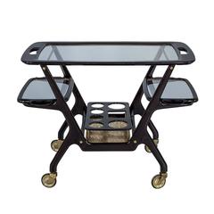 Italian Bar Cart Designed by Cesare Lacca Italian Bar Cart Designed by Cesare Lacca