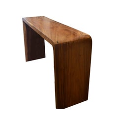 Console Andrianna Shamaris en bois de suar