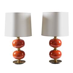 Pair of Table Lamps by Stilarmatur Tranås