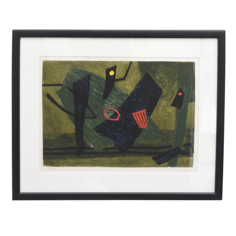Signed Artist Proof Lithograph by Henri Goetz at 1stDibs