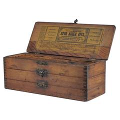 Antique Late 19th Century Wooden Box