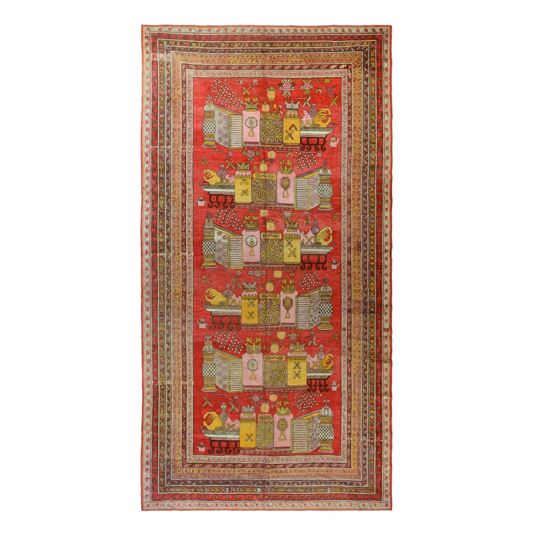 Antique Khotan Rug, circa 1890