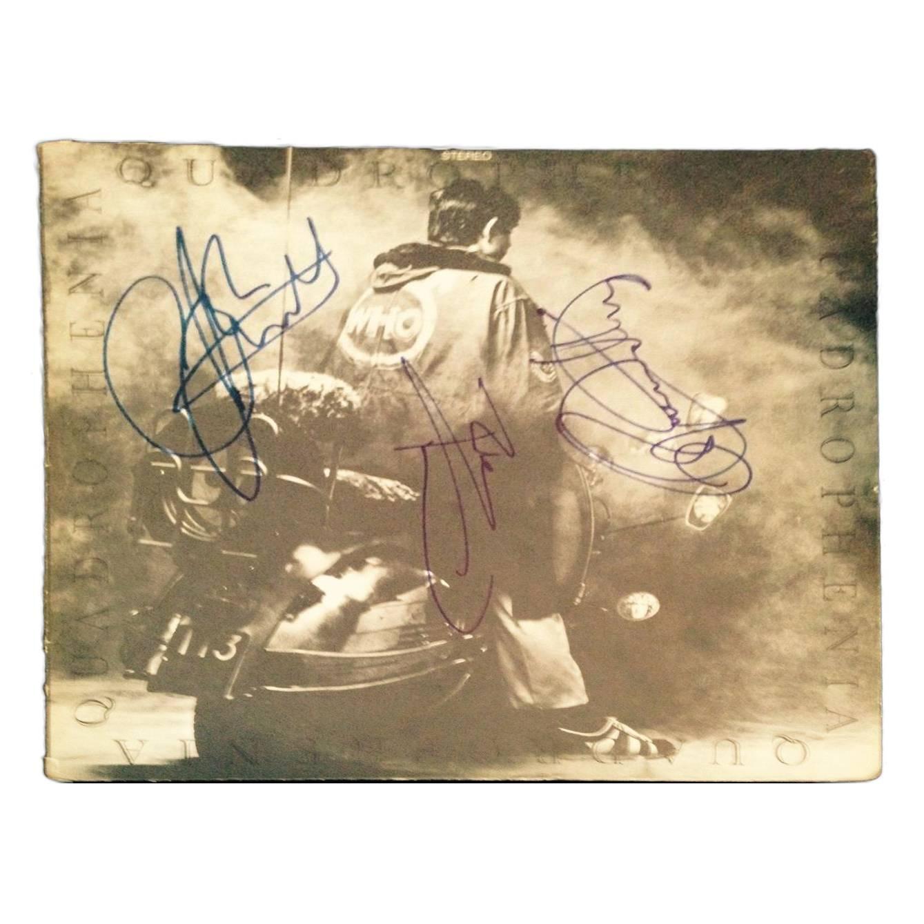 Who Autographed Quadrophenia and Tommy Album Covers For Sale