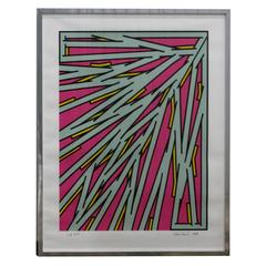 Pop Art Print by Nicholas Krushenick