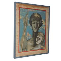 "Creativity" by Francoise Gilot, Limited Edition of 150, Mourlot, Paris