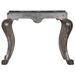 19th Century Marble-Top Console Table