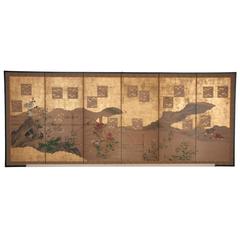 Japanese Six-Panel Screen