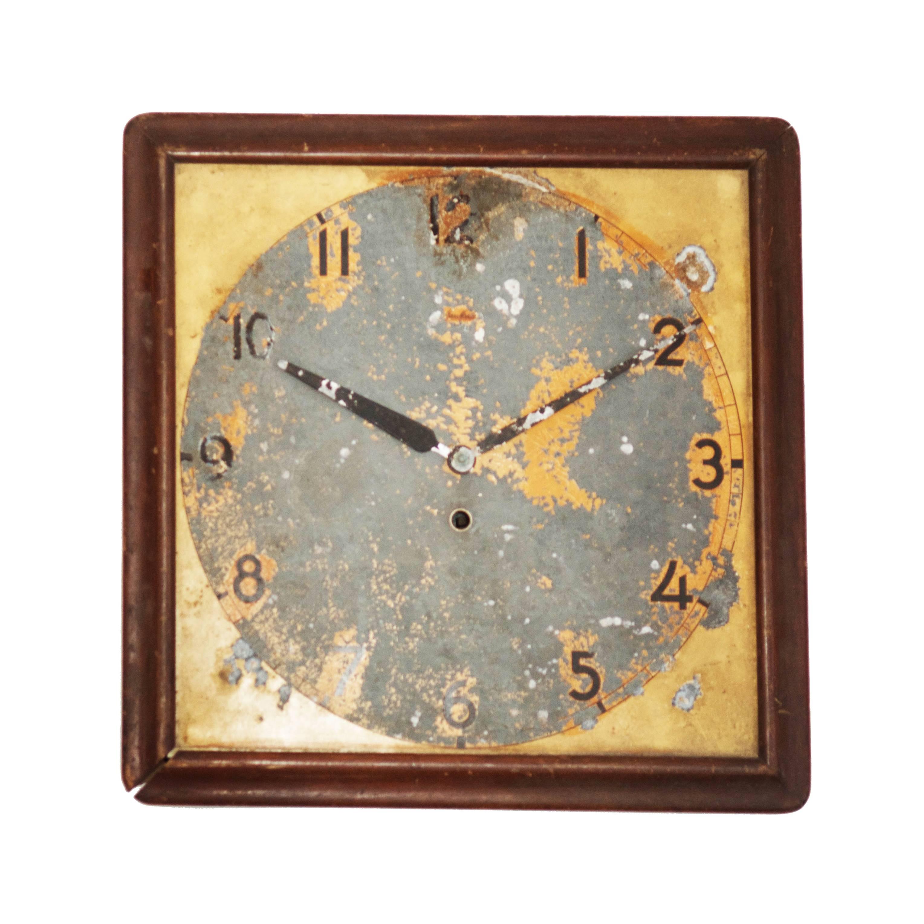 Art Deco Mauthe Wall Clock