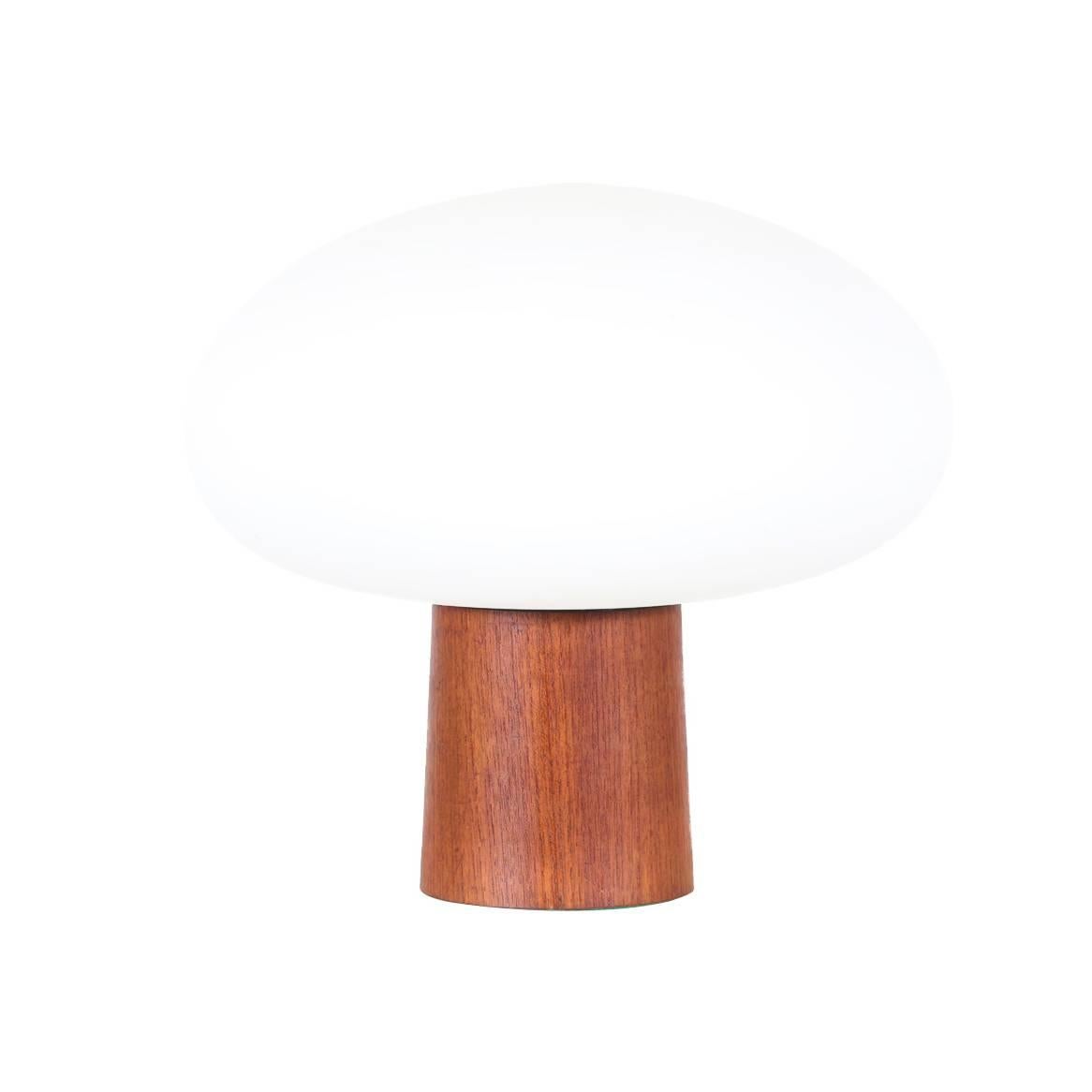 Midcentury Mushroom Table Lamp by Laurel