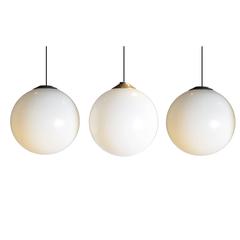 Mid-Century Modern Sphere Pendant Light