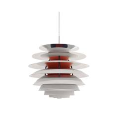 Exceptional 'Kontrast' Ceiling Lamp by Poul Henningsen
