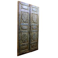 Antique Lacquered Double Door