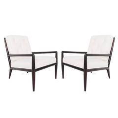  Pair of Modernist Lounge Chairs Designed by T.H. Robsjohn Gibbings