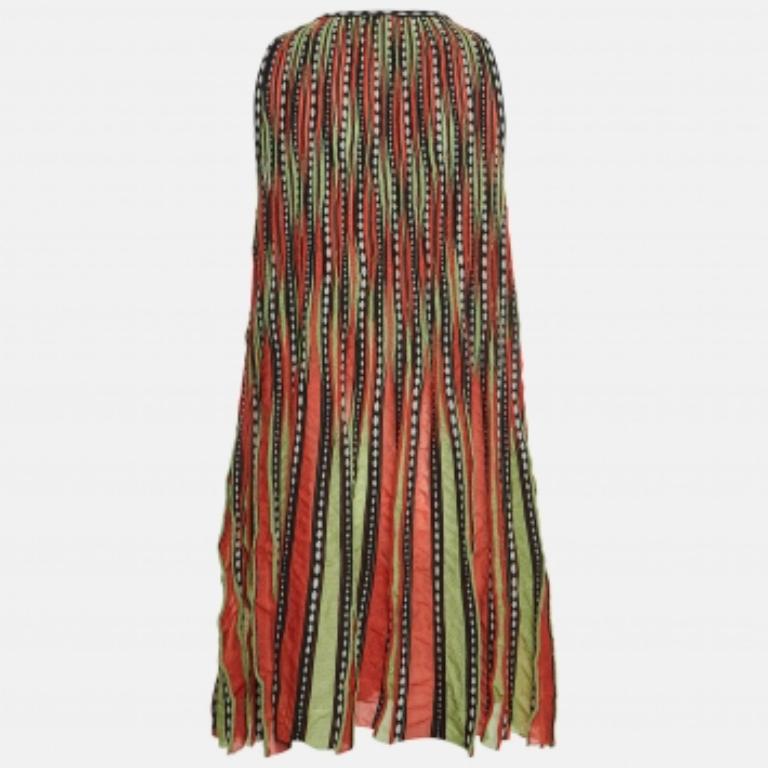 M Missoni - Mini abito in maglia ad A multicolore con motivo di alghe e bolle di sapone - M. I. In condizioni buone in vendita a Dubai, Al Qouz 2