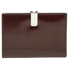 Portafoglio Furla in pelle spazzolata marrone