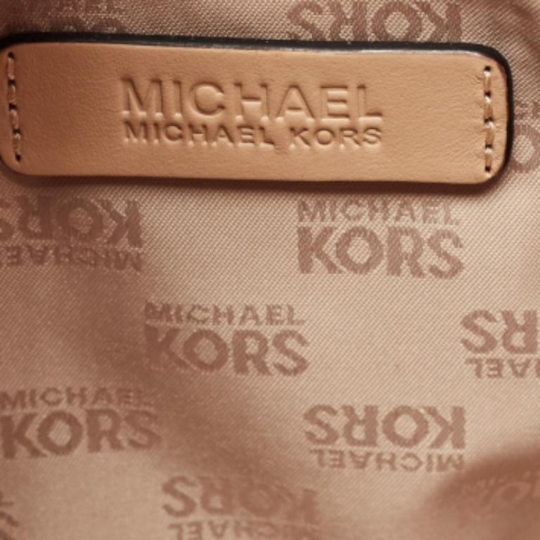 Michael Kors - Tote media Jet Set in pelle color anguria in vendita 2