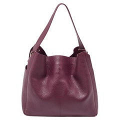 Furla Borsa media in pelle di Capriccio borgogna e ciottoli