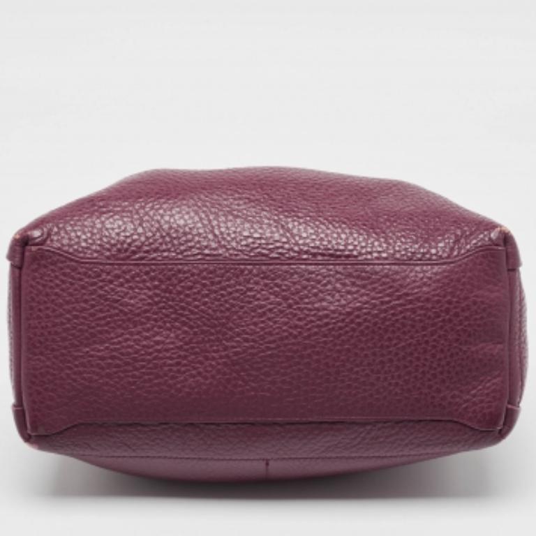 Furla Borsa media in pelle di Capriccio borgogna e ciottoli In condizioni discrete in vendita a Dubai, Al Qouz 2