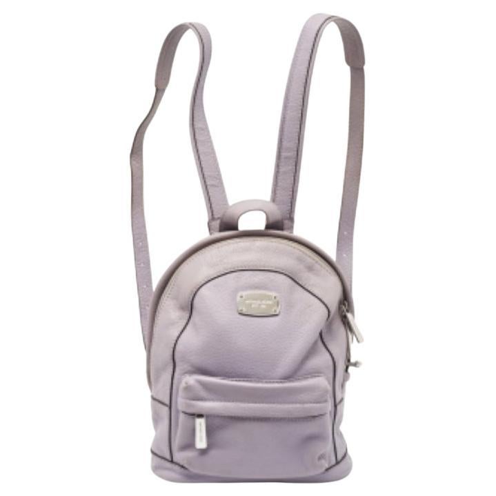 Michael Kors Mini Zaino in pelle lavanda in vendita
