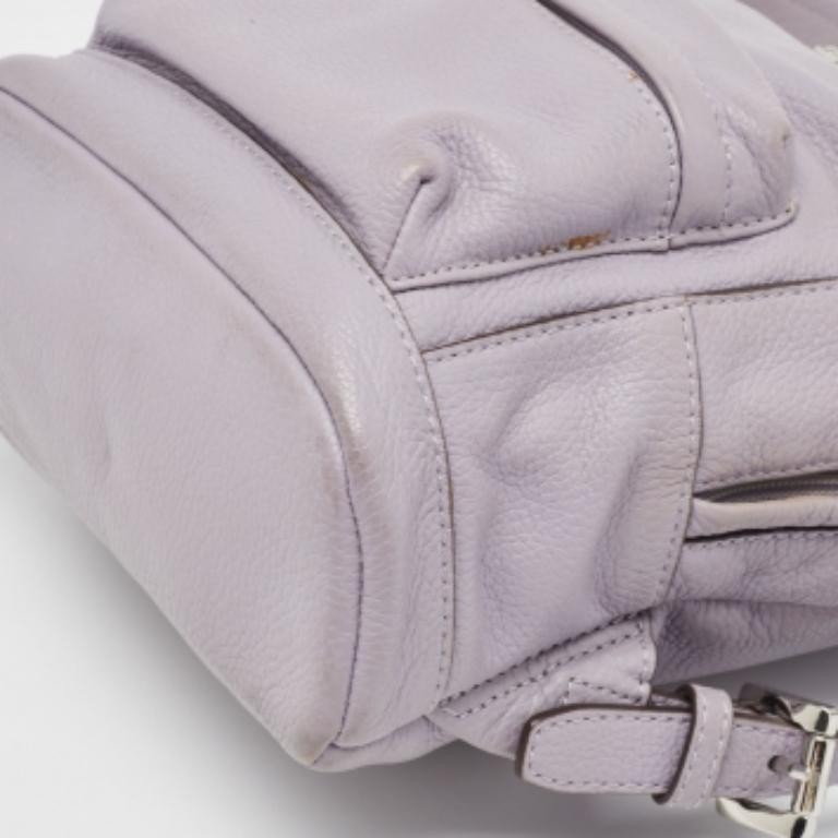 Michael Kors Mini Zaino in pelle lavanda in vendita 2