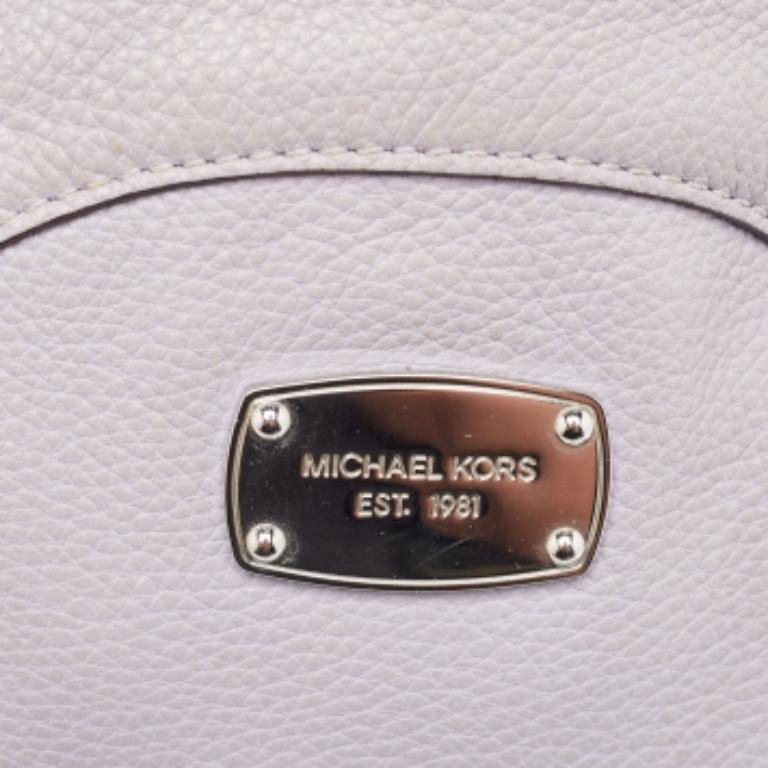 Michael Kors Mini Zaino in pelle lavanda in vendita 3