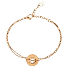 Aigner Bella Mother of Pearl Gold Tone Bracelet