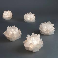 Liz O'Brien Editions Rock Crystal Votives